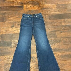 Wrangler Dark Blue Flare Jeans
